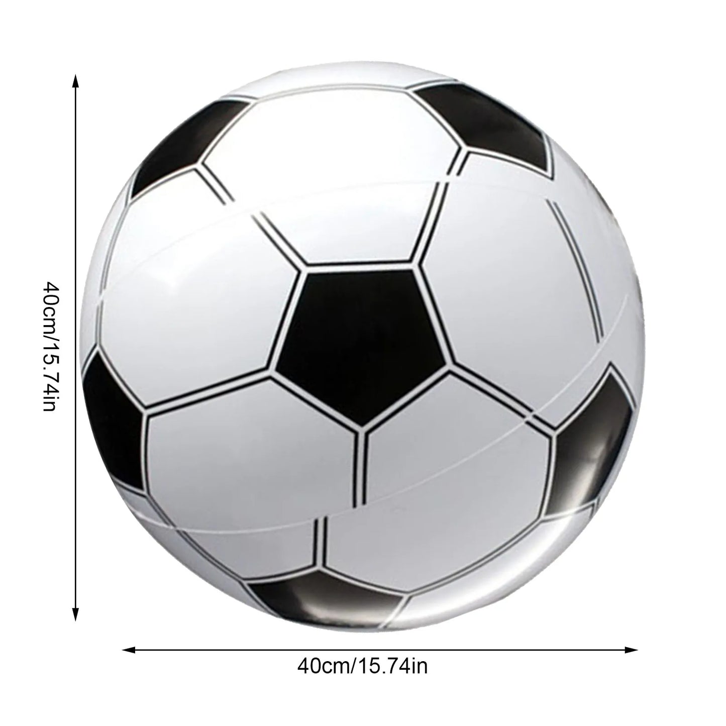 Soft Mini Soccer Balls for Kids - Safe Inflatable Beach Fun Toy