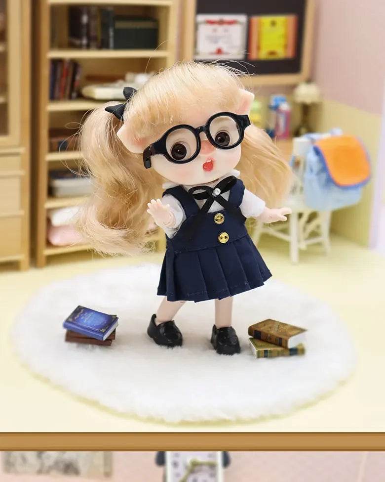 Ob11 Bjd Doll Boy Pig Face Piggy Ball-jointed Mini Doll Gift - ToylandEU