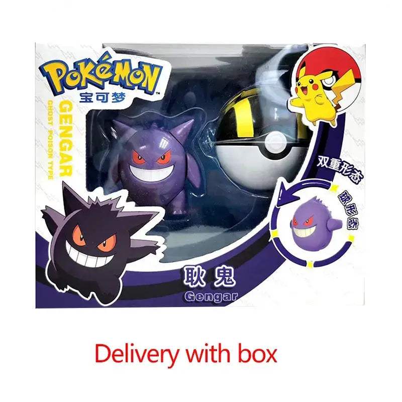 Pokeball Transforming Action Figure Set Pokemon Gift - ToylandEU