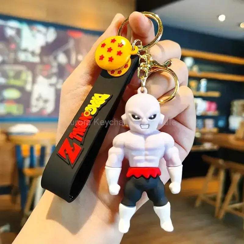 Dragon Ball Z Anime Keychain Super Saiyan Goku Master Roshi Buu Gohan Accessories Car Key Chains - CLOUDANIMESTUDIO