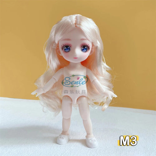 Anime Eye Naked Doll with Movable Joints and Shoes ToylandEU.com Toyland EU