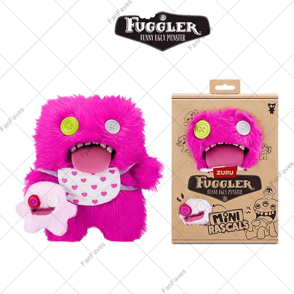 Original Ugly Fuggler Tooth Monster Plush Toy for Kids Safe