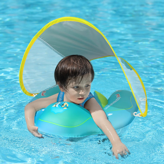 Vibrant Inflatable Baby Swim Float - Safe & Fun Pool Accessory for Toddlers