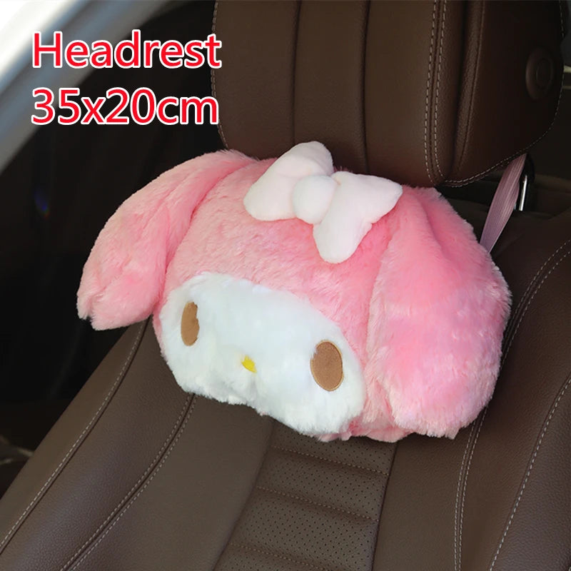 My Melody Plush Pillow | 100 cm Length | Back Cushion Hug Pillow | One Size