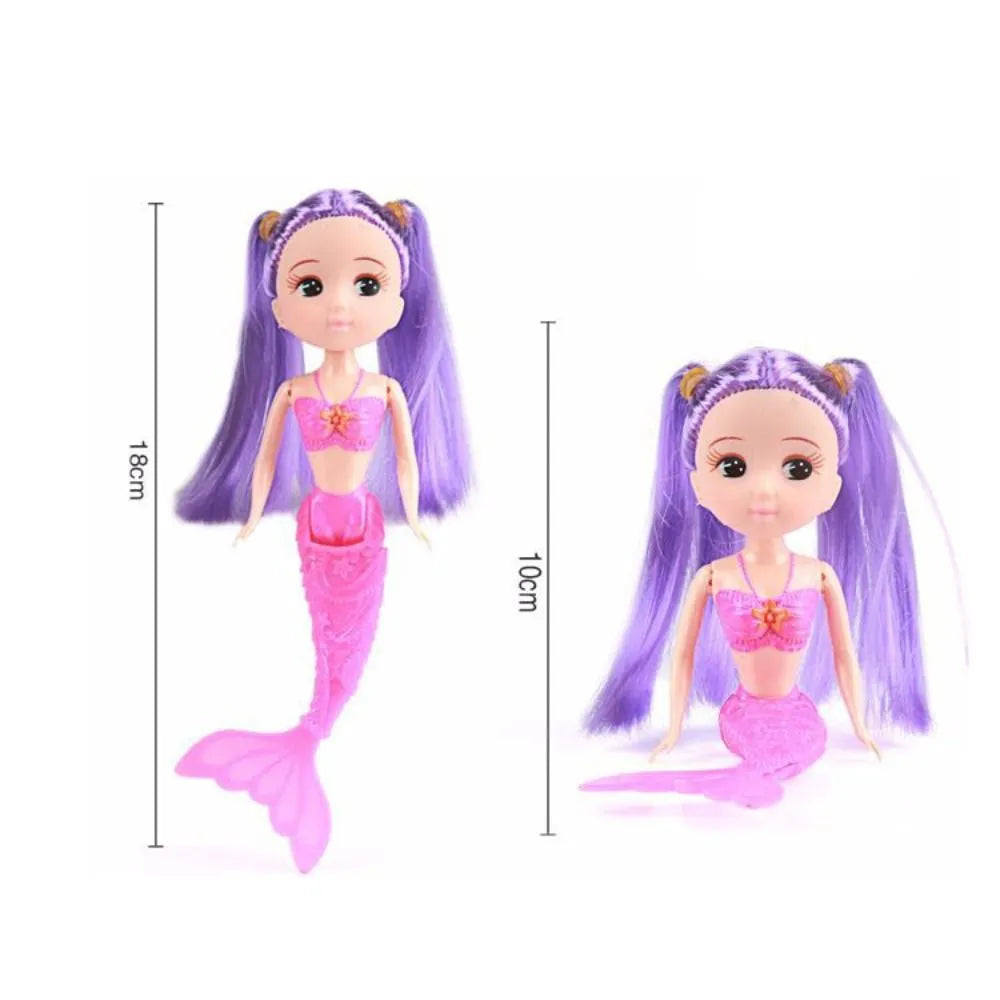 Classic Waterproof Mermaid Doll - 16cm Princess Fish Toy - ToylandEU