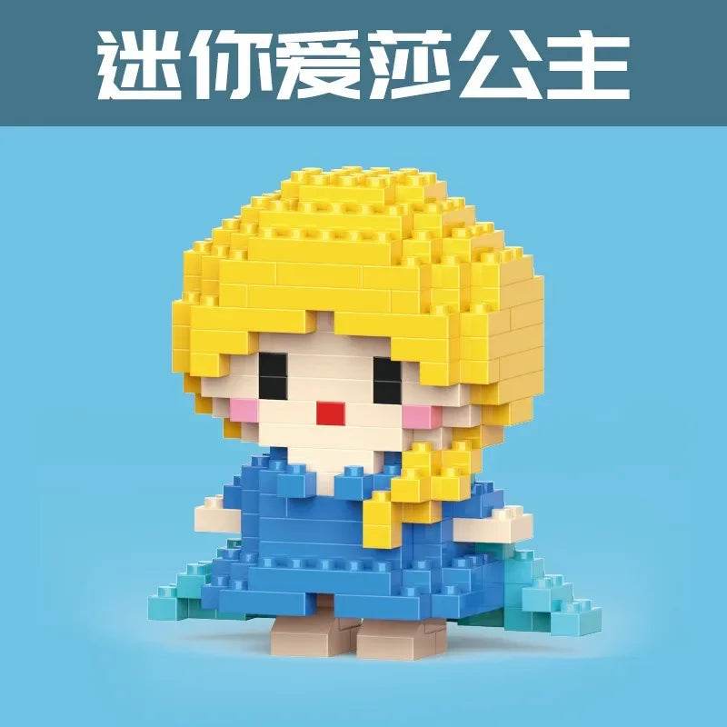 Hero Cartoon Micro Particle Building Blocks Children Assembly Toy Anime Action Figure Boy Girl Kid Gift Cute Toy Building Bricks - ToylandEU