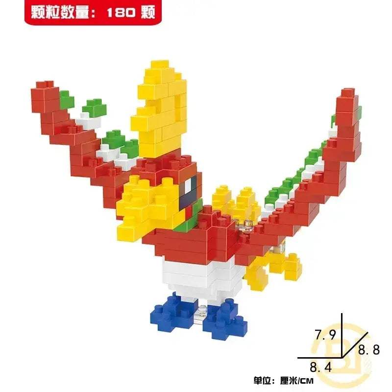 Pokemon Blocks Set Lego Compatible Pikachu Charizard Eevee Mewtwo - ToylandEU