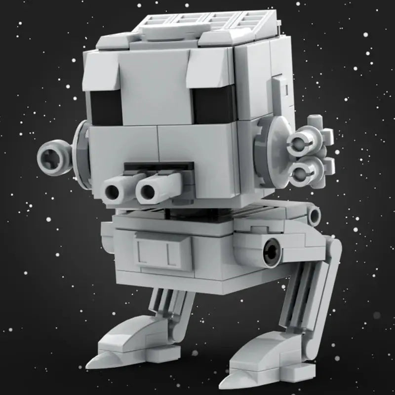 MOC Star Movie Series Space War Chicken Walker Armored AT-ST Empire Transport Building Blocks Mecha Model Boy Toys Birthday Gift - ToylandEU