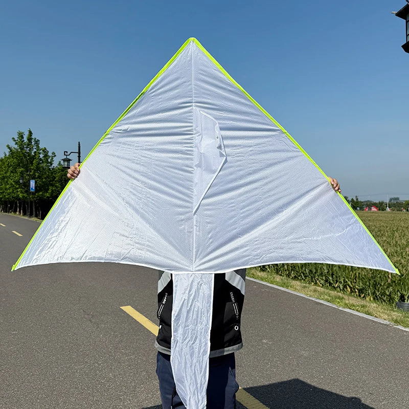 Kite | 2m Blank Kite | 100m Handle Line | Triangle Shape