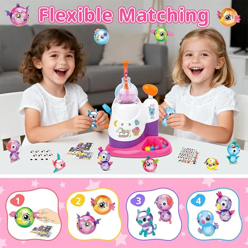 DIY Balloon Kit | Child Safe Craft Kit | Inflatable Toy Set | Ages 3 and Up