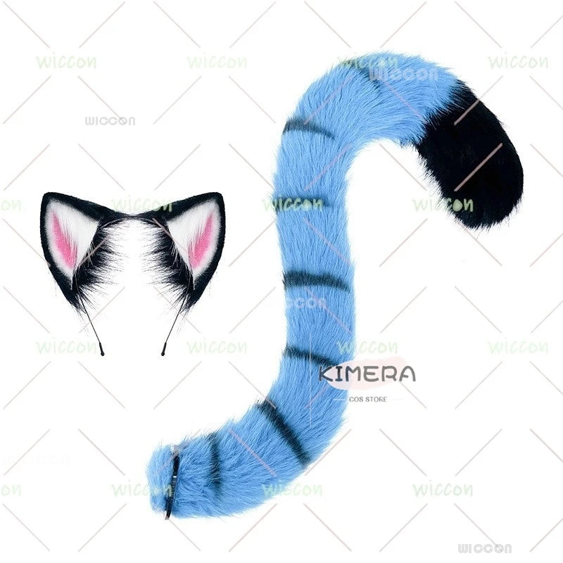 KPOP Tiger Costume | Derpy Tiger Plush | Soft Polyester Knit | Adult Costume