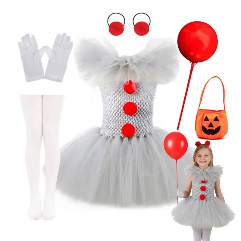 Girls Joker Costume | Polyester Tutu | Toylandeu™