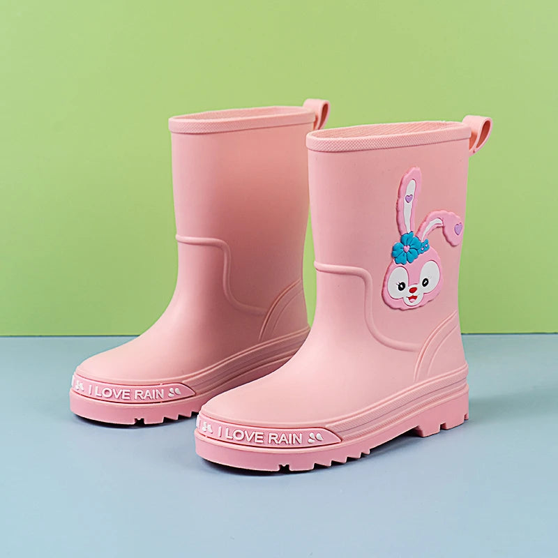 Kids Rain Boots | Waterproof | Non Slip | Toddler Girls