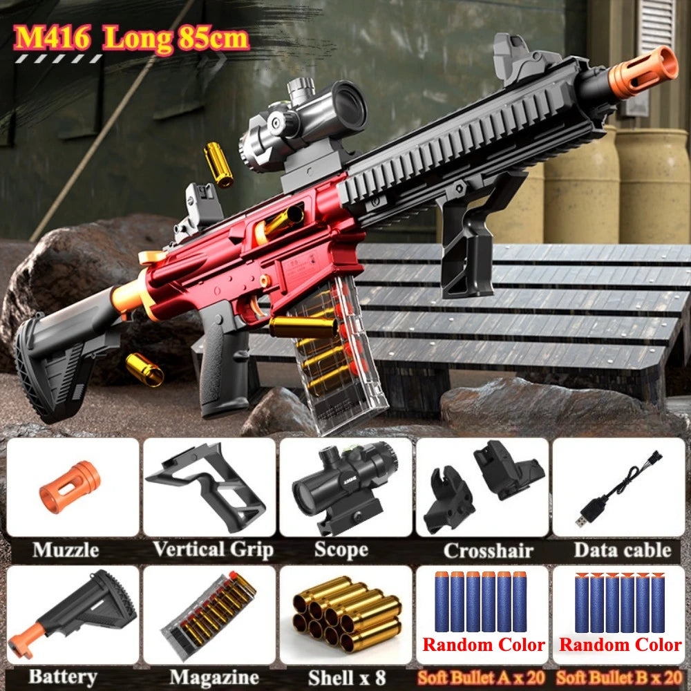 M4A1 Electric Toy Gun | Semi Automatic | Continuous Firing | ABS Plastic