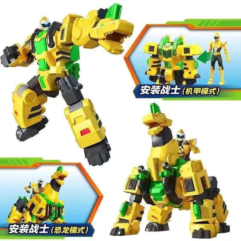 Super Dinosaur Power 2 Mini Force Mecha Combination Robot Toys - ToylandEU