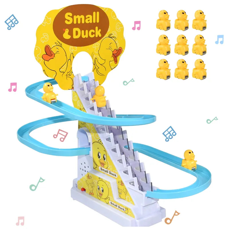 Duck Stair Climbing DIY Toy with Light and Music - ToylandEU