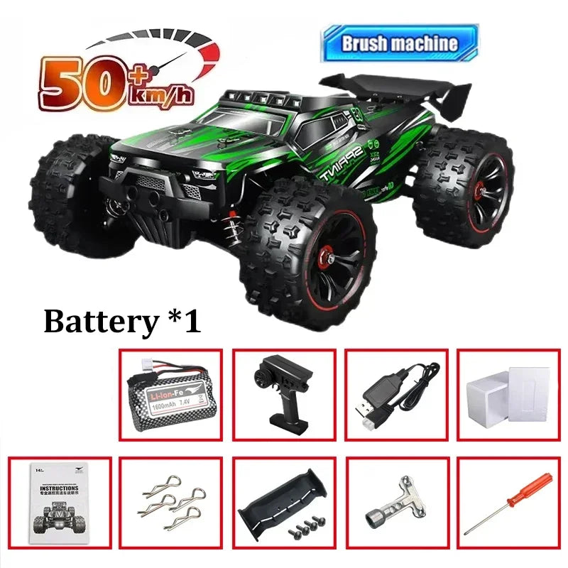 High Speed 1:16 Off-Road RC Car 4x4 with Remote Control