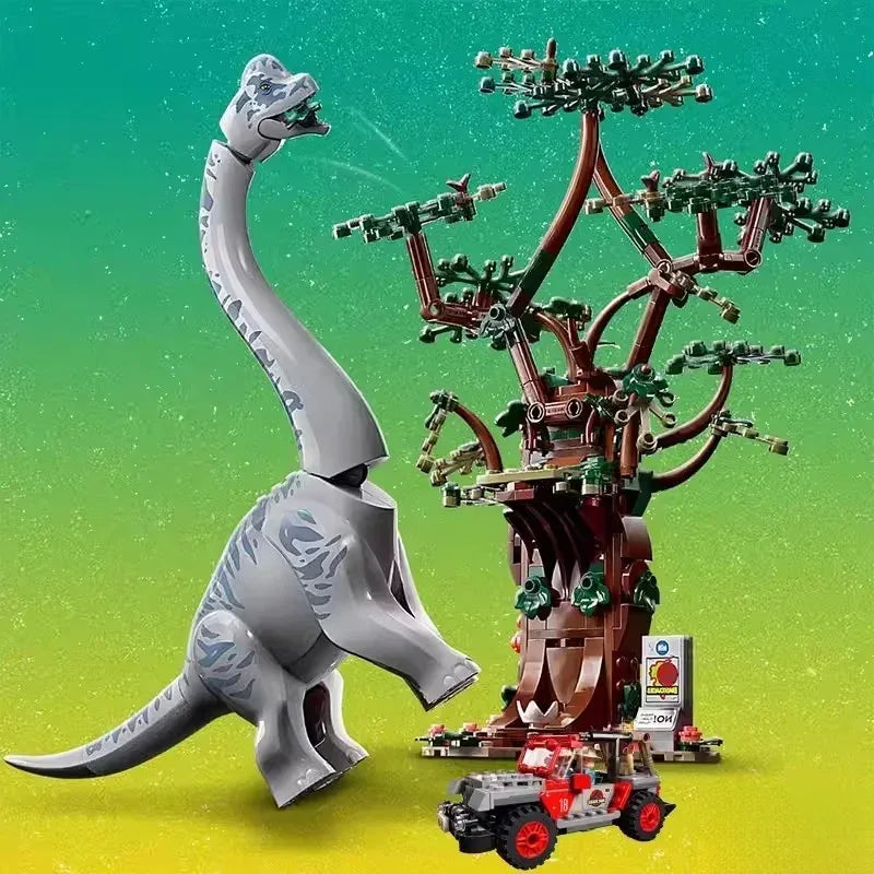 Dinosaur Missions Allosaurus MOC Set For Kids Transport Truck - ToylandEU