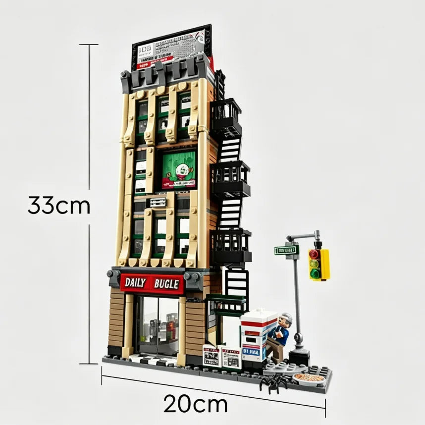 Building Blocks | 781 Pcs | Spider Man Vs Mysterio | The Daily Bugle
