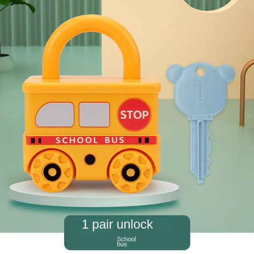 Numbers Matching & Counting Learning Locks with Keys Montessori ToylandEU.com Toyland EU