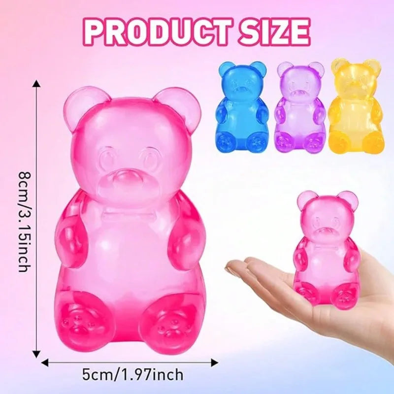 Gummy Bear Fidget Toy | Soft TPR Material | Squeeze Stress Relief Gift