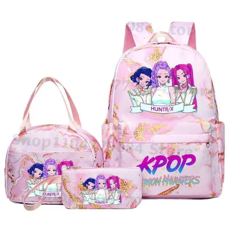 Anime Backpack Gift Set With Lunch Bag And Pencil Case - ToylandEU