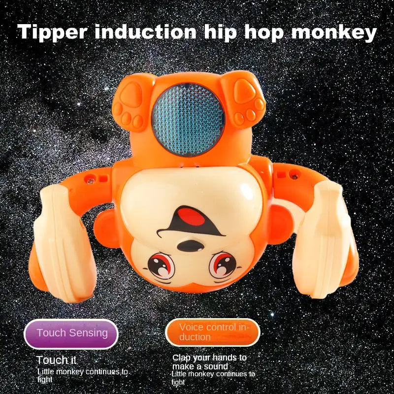 Electric Stunt Flipping Monkey Toy - Voice Controlled Induction Technology - ToylandEU