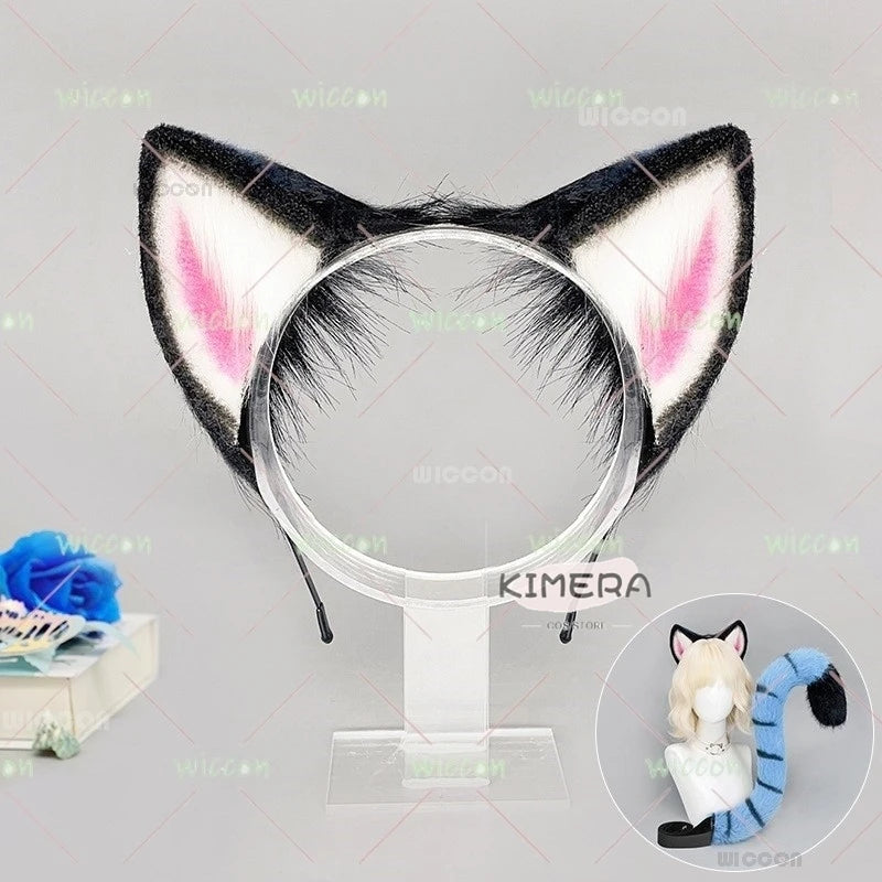KPOP Tiger Costume | Derpy Tiger Plush | Soft Polyester Knit | Adult Costume