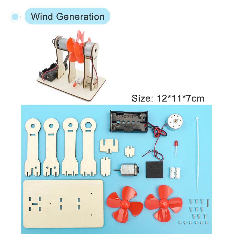DIY Physical Model Science Experiment Educational Toy Handmade Small Production Assembly Craft Technology Project for School Kid - ToylandEU