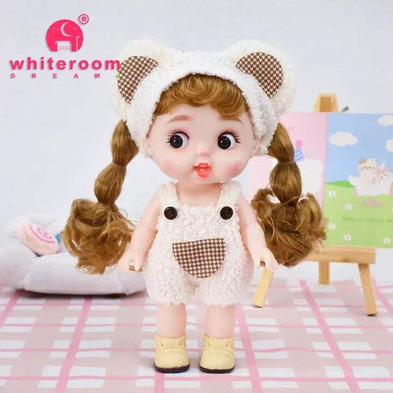 Reborn Baby Doll 25cm Cute Fat Cheeky Girl Gift Deluxe - ToylandEU