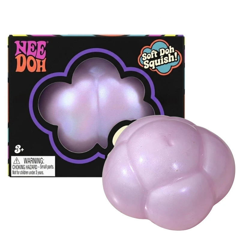 Iridescent Fidget Ball | Fast Rebound | 3 Color Pearl | Adult And Teen