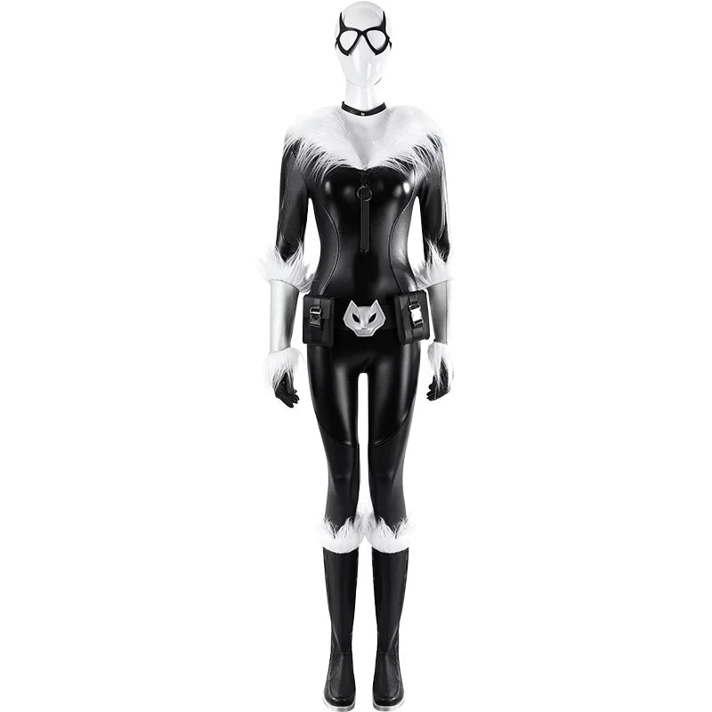 Cat Cosplay Costume For Women With Belt Custom Made