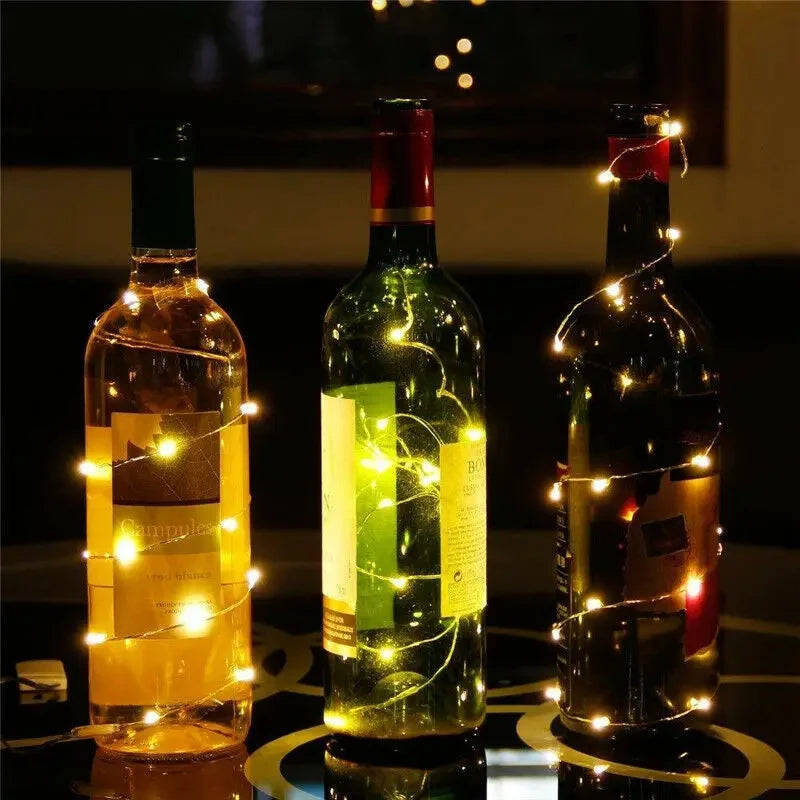 LED Fairy String Lights | Battery Powered | White | Indoor Outdoor Decor