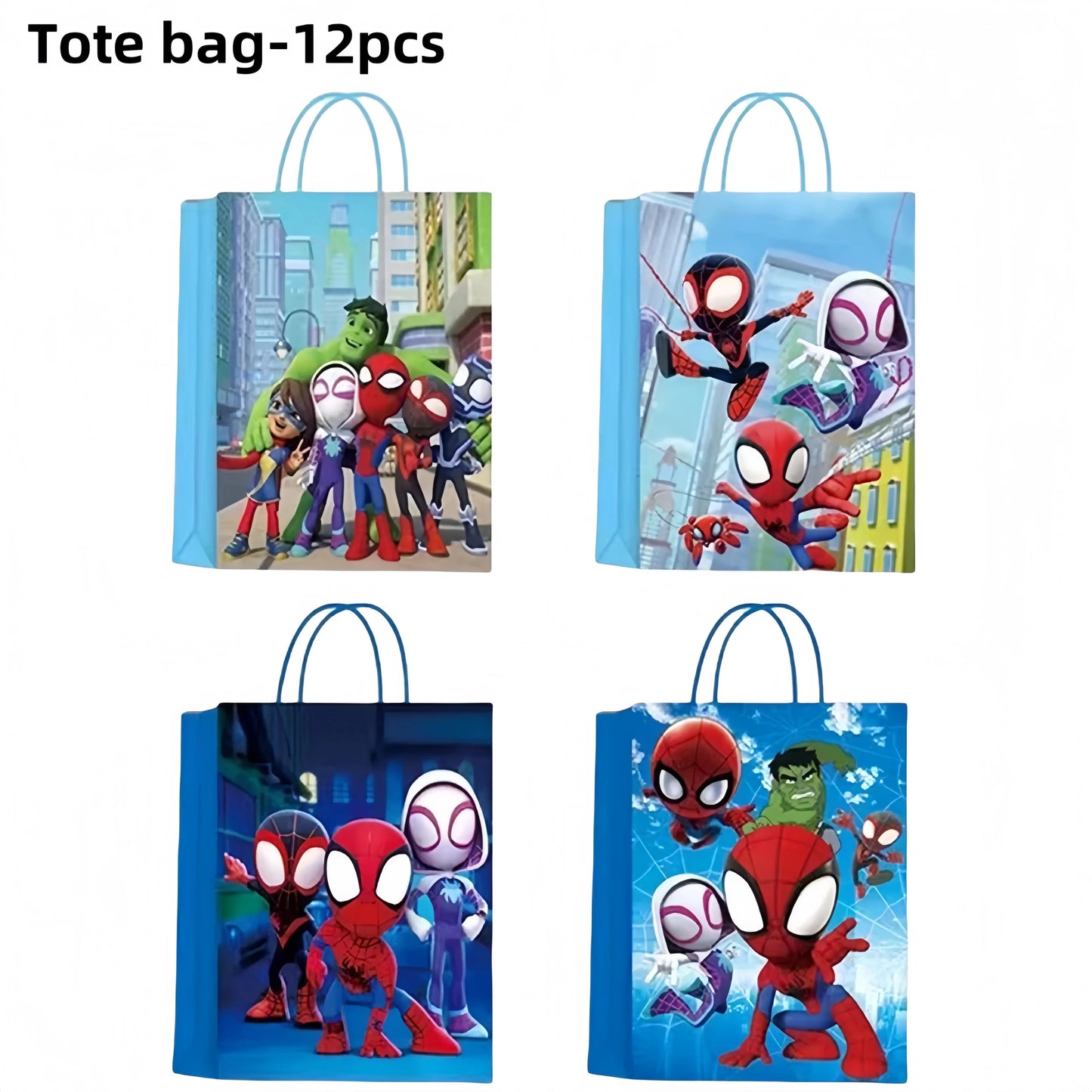 Spider Hero Party Decor | Plates Cups Banner | Balloon Party Favors | Set