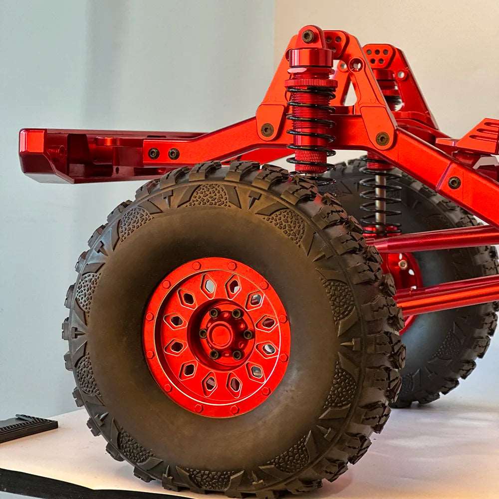 1/6 SCX6 Car Frame with Gearbox Wheel Hub Tire All-metal Chassis - ToylandEU