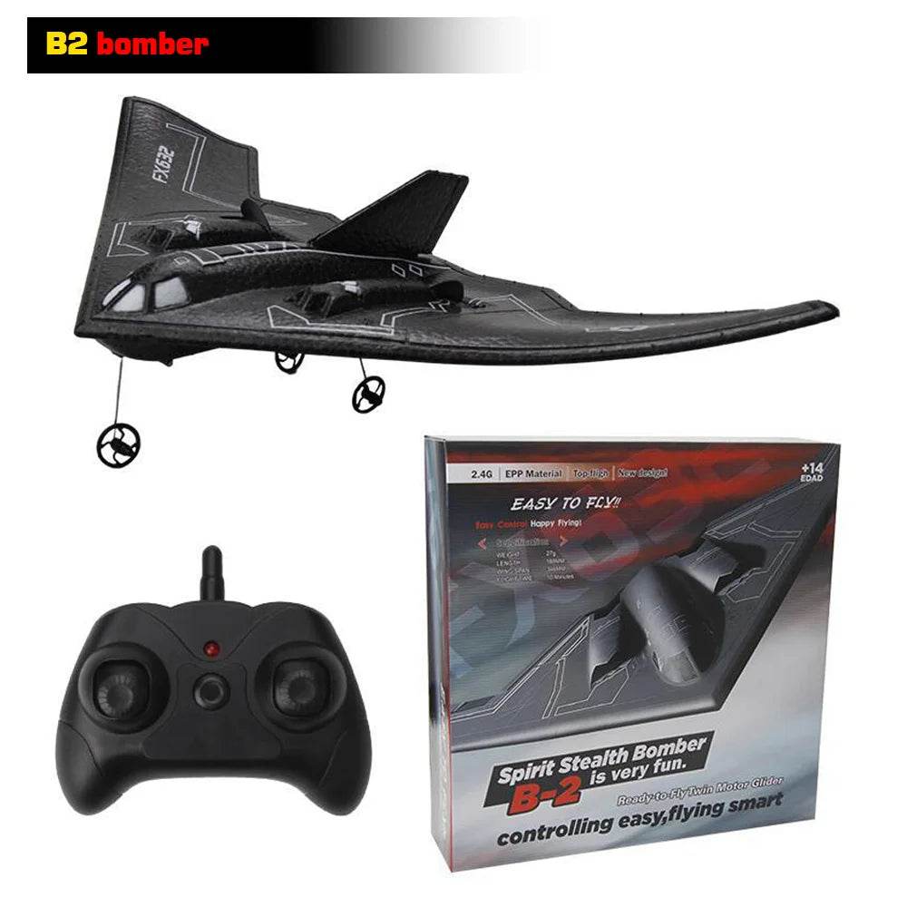 RC Plane SU35 2.4G With LED Lights Remote Control Aircraft - ToylandEU