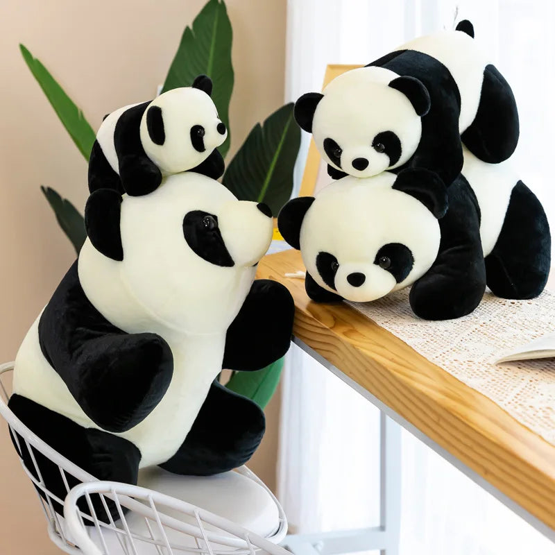 Adorable Giant Panda Stuffed Toy and Pillow - A Perfect Snuggle Buddy for Kids and Adults - ToylandEU