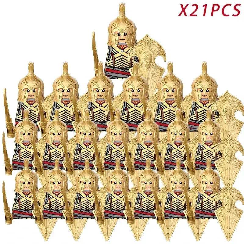 Lego Compatible Fantasy Army Building Blocks Figures Set - ToylandEU