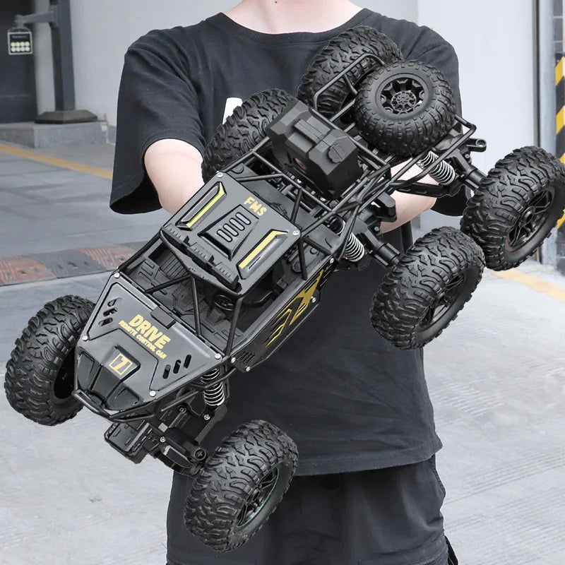 4x4 RC Car With LED Lights 2.4G Remote Controller Pro