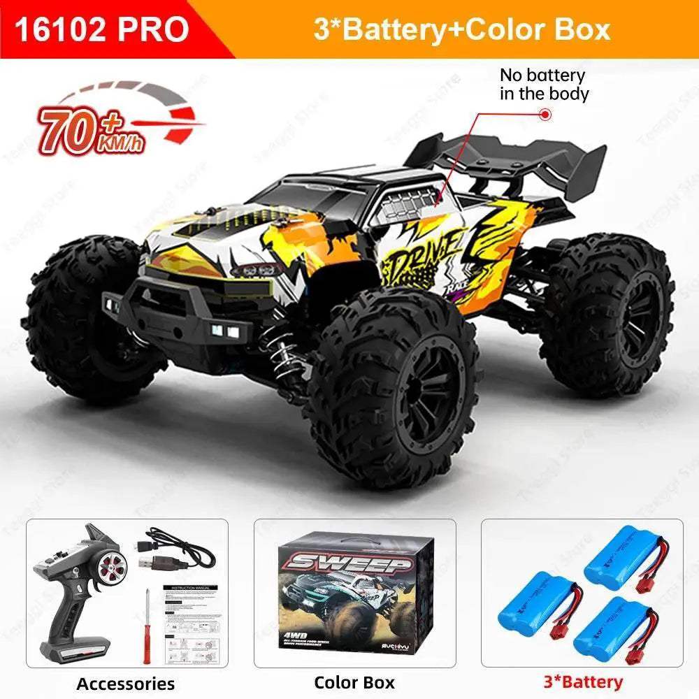 Teeggi 16101 /16102 PRO 1:16 High Speed RC Car Toy - ToylandEU