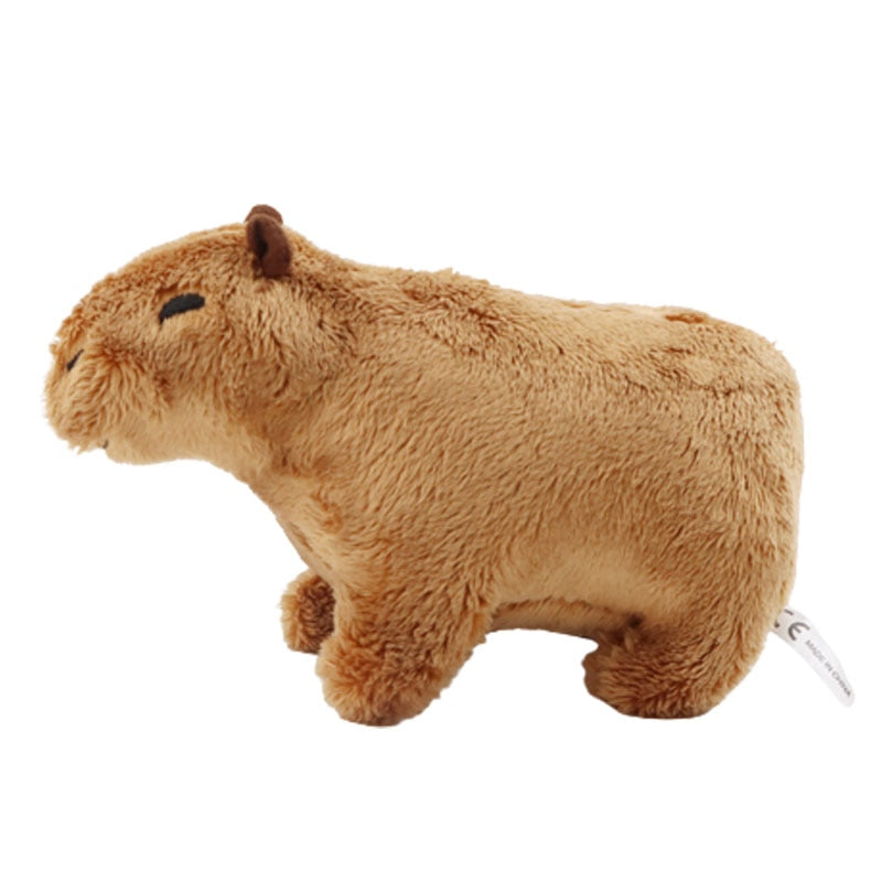 18cm Capybara Plush Toy - Soft Stuffed Animal for Kids Birthday Gift and Home Room Decor - ToylandEU