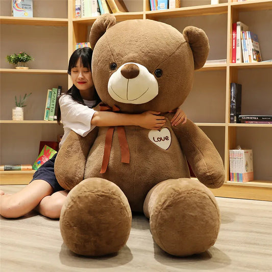 Cuddly Big Bear Plush Toy - Perfect Stuffed Animal Companion