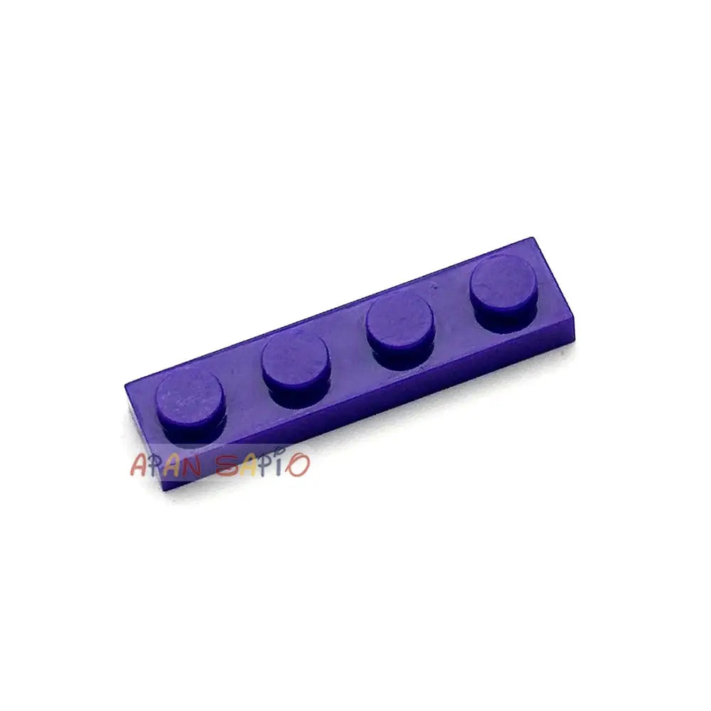 600pcs Thin Figures Bricks 1x4 Dots DIY Building Blocks Educational Creative Plastic Toys for Children Size Compatible With 3710 - ToylandEU