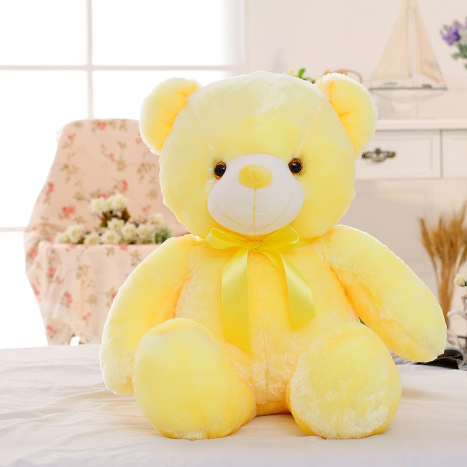 32-50cm Luminous LED Teddy Bear Stuffed Animal Plush Toy - ToylandEU