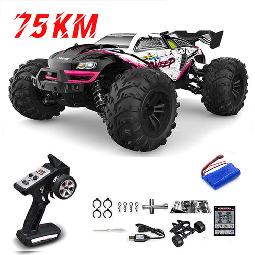 RC Cars 2.4G 390 Moter High Speed Racing with LED 4WD Drift Remote ToylandEU.com Toyland EU