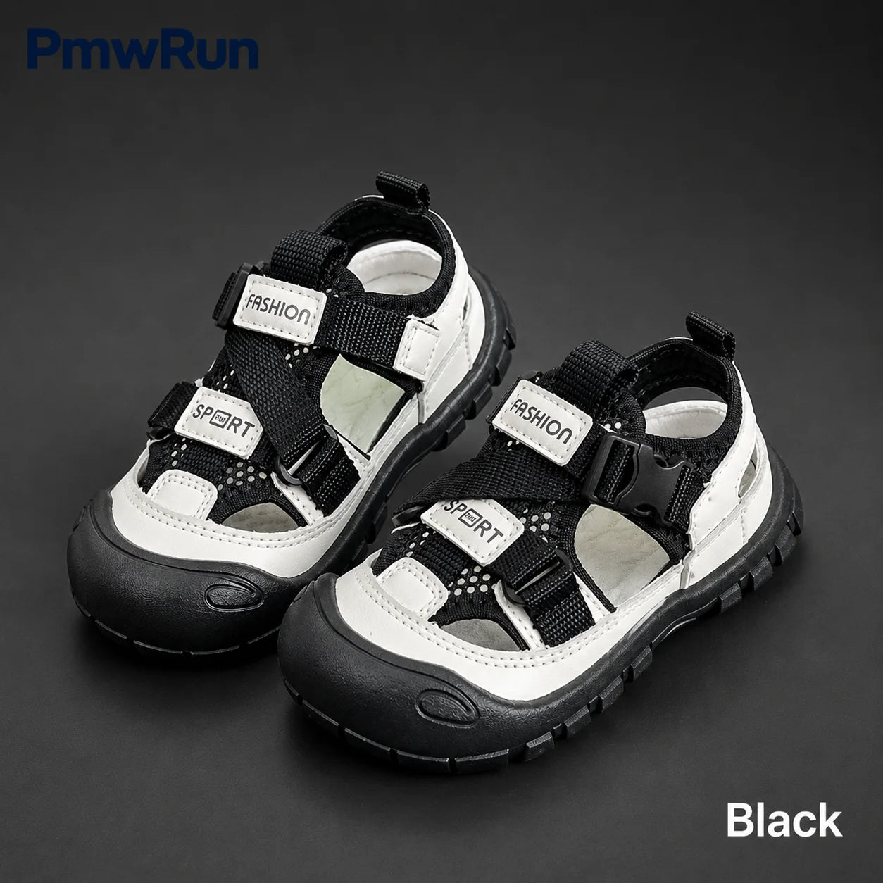 Kids Sandals | PU Leather | Hollow Out Design | 4-6Y