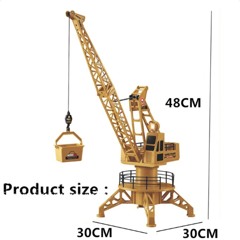 Ultimate Kids RC Tower Crane - Fun Construction Toy for Young Builders