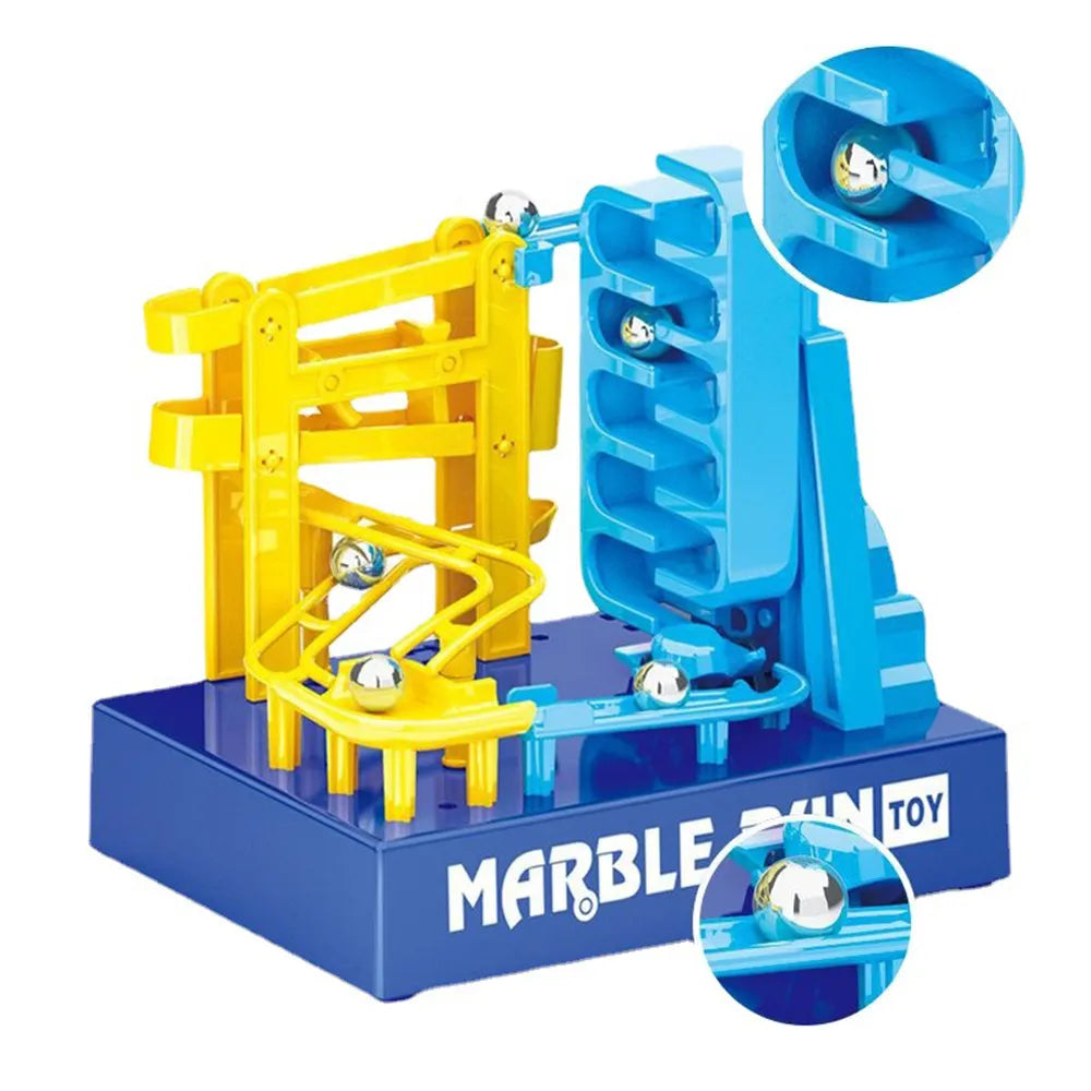 Marble Run Race Track Building Blocks Kit for Creative Play - ToylandEU