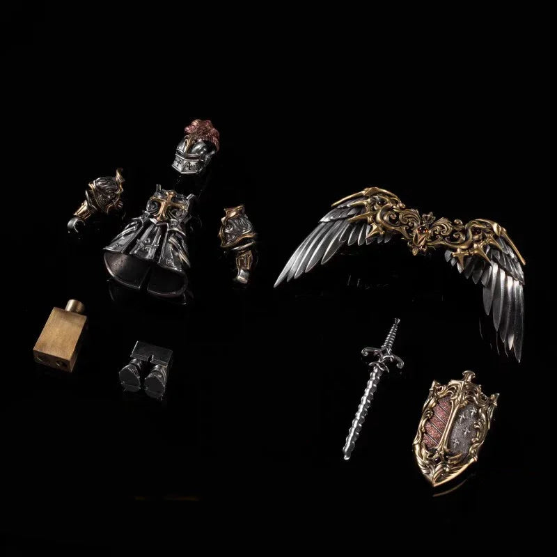 Magnetic Building Blocks | LEGO-Compatible | Detachable Spartan Warrior MOC