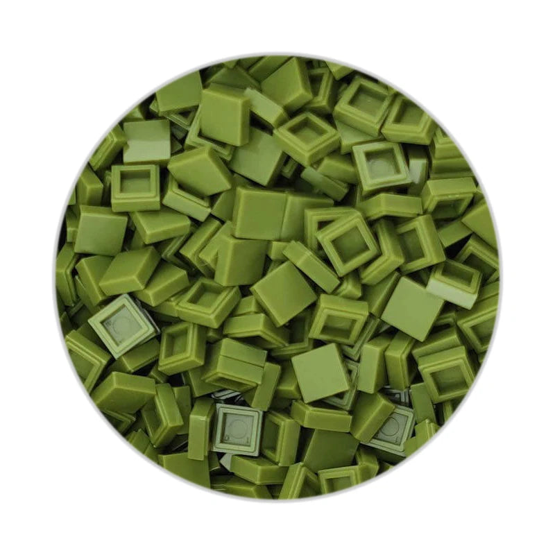 Smooth 1x1 Building Blocks | MOC Pixel Particles | DIY Kids Set